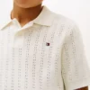 Camisola polo de malha aberta para criança Camisola polo de malha aberta para criança