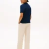 Camisola polo de malha aberta para criança Camisola polo de malha aberta para criança