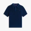 Camisola polo de malha aberta para criança Camisola polo de malha aberta para criança