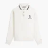Camisola Polo Rugby com Emblema Monograma Camisola Polo Rugby com Emblema Monograma