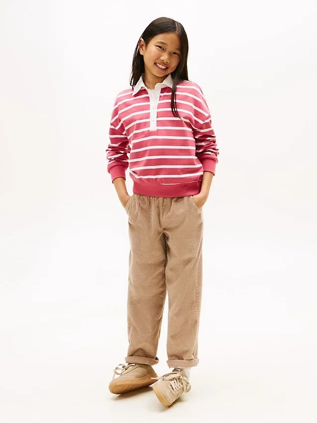 Camisola Polo às Riscas para Crianças Camisola Polo às Riscas para Crianças