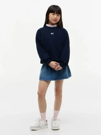 Camisola Raglan com Bandeira Tonal para Crianças