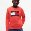 Camisola Raglan com logótipo Tommy Flag para criança Camisola Raglan com logótipo Tommy Flag para criança