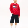 Camisola Raglan com logótipo Tommy Flag para criança Camisola Raglan com logótipo Tommy Flag para criança