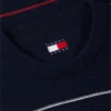Camisola às riscas Tommy Jeans Slim Fit Camisola às riscas Tommy Jeans Slim Fit