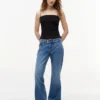 Camisola sem mangas com franzido Tommy Jeans Slim Fit Camisola sem mangas com franzido Tommy Jeans Slim Fit