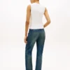 Camisola sem mangas com gola redonda Camisola sem mangas com gola redonda