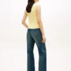 Camisola sem mangas com gola redonda Camisola sem mangas com gola redonda