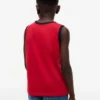 Camisola sem mangas com logótipo Tommy em letra cursiva para criança Camisola sem mangas com logótipo Tommy em letra cursiva para criança