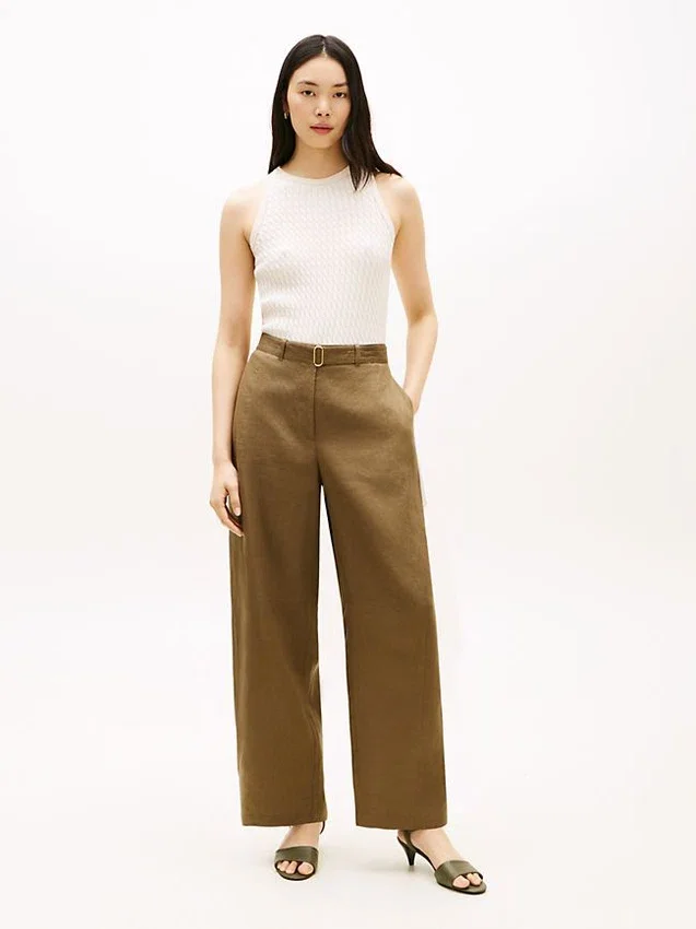 Camisola sem mangas com malha trançada Camisola sem mangas com malha trançada