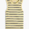 Camisola sem mangas de corte justo Camisola sem mangas de corte justo