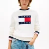 Camisola Tommy Jeans com logótipo da bandeira Camisola Tommy Jeans com logótipo da bandeira