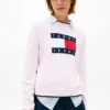 Camisola Tommy Jeans com logótipo da bandeira Camisola Tommy Jeans com logótipo da bandeira
