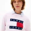 Camisola Tommy Jeans com logótipo da bandeira Camisola Tommy Jeans com logótipo da bandeira