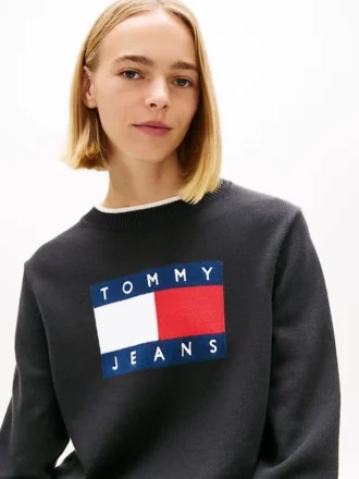 Camisola Tommy Jeans com logótipo da bandeira