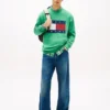 Camisola Tommy Jeans com logótipo de bandeira grande Camisola Tommy Jeans com logótipo de bandeira grande