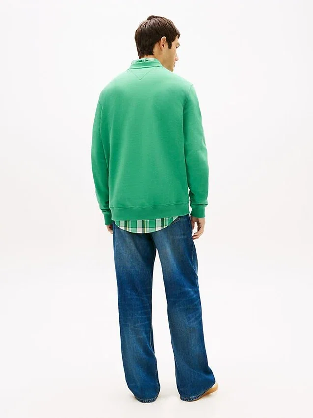 Camisola Tommy Jeans com logótipo de bandeira grande Camisola Tommy Jeans com logótipo de bandeira grande