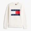 Camisola Tommy Jeans com logótipo de bandeira grande Camisola Tommy Jeans com logótipo de bandeira grande