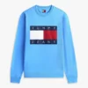 Camisola Tommy Jeans com logótipo de bandeira grande Camisola Tommy Jeans com logótipo de bandeira grande