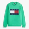 Camisola Tommy Jeans com logótipo de bandeira grande Camisola Tommy Jeans com logótipo de bandeira grande