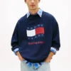 Camisola Tommy Jeans com logótipo Wavy Flag Camisola Tommy Jeans com logótipo Wavy Flag