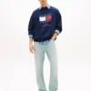 Camisola Tommy Jeans com logótipo Wavy Flag Camisola Tommy Jeans com logótipo Wavy Flag