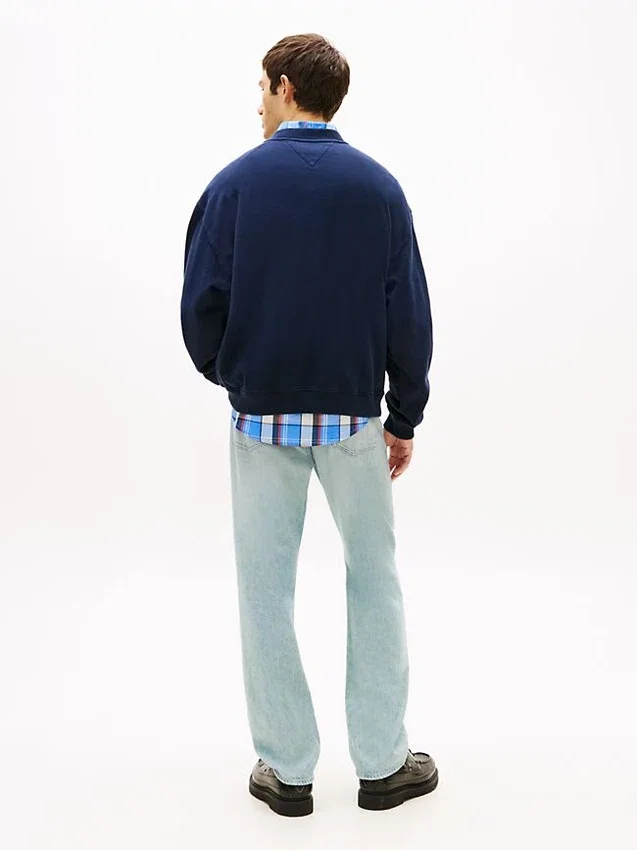 Camisola Tommy Jeans com logótipo Wavy Flag Camisola Tommy Jeans com logótipo Wavy Flag