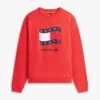 Camisola Tommy Jeans com logótipo Wavy Flag Camisola Tommy Jeans com logótipo Wavy Flag