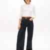 Camisola Tommy Jeans com padrão de malha trançada Camisola Tommy Jeans com padrão de malha trançada