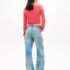 Camisola Tommy Jeans com padrão de malha trançada Camisola Tommy Jeans com padrão de malha trançada