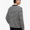 Camisola Tommy Jeans com riscas em bouclé Camisola Tommy Jeans com riscas em bouclé