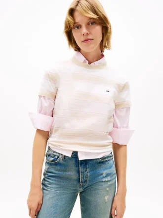 Camisola Tommy Jeans Regular Fit Stripe