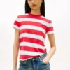 Camisola Tommy Jeans Regular Fit Stripe Camisola Tommy Jeans Regular Fit Stripe