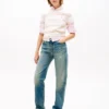 Camisola Tommy Jeans Regular Fit Stripe Camisola Tommy Jeans Regular Fit Stripe