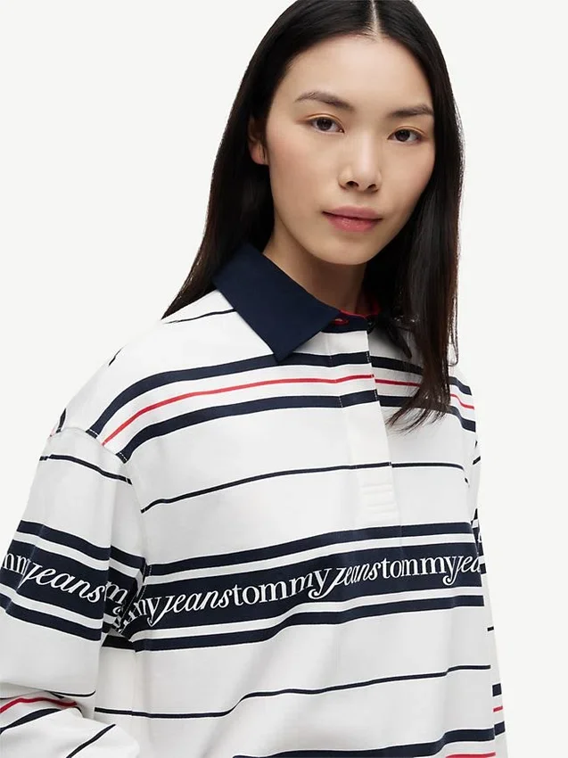 Camisola Tommy Jeans Relaxed Rugby Camisola Tommy Jeans Relaxed Rugby