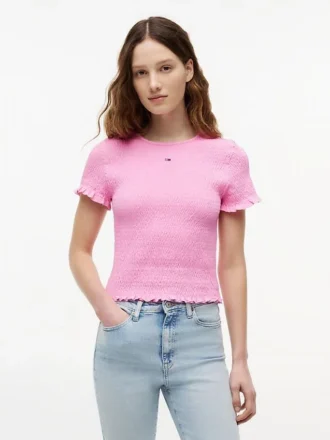 Camisola Tommy Jeans Slim Fit Shirred
