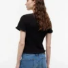 Camisola Tommy Jeans Slim Fit Shirred Camisola Tommy Jeans Slim Fit Shirred
