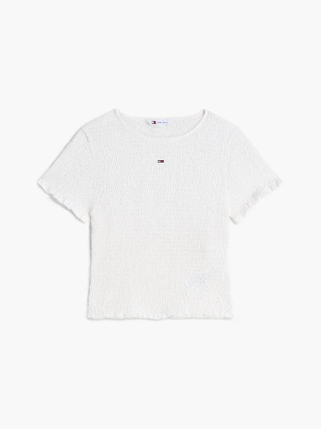 Camisola Tommy Jeans Slim Fit Shirred Camisola Tommy Jeans Slim Fit Shirred