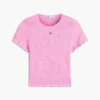 Camisola Tommy Jeans Slim Fit Shirred Camisola Tommy Jeans Slim Fit Shirred