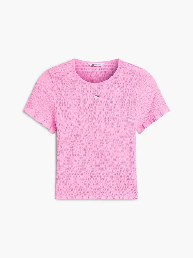 Camisola Tommy Jeans Slim Fit Shirred Camisola Tommy Jeans Slim Fit Shirred