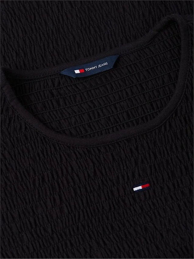 Camisola Tommy Jeans Slim Fit Shirred Camisola Tommy Jeans Slim Fit Shirred