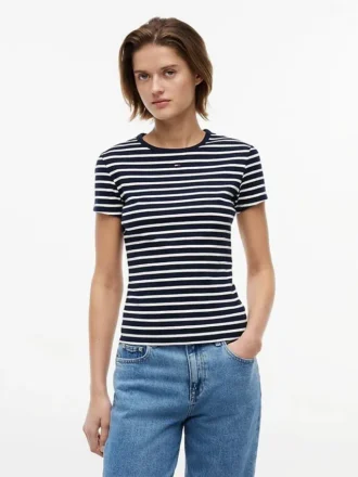 Camisola Tommy Jeans Slim Stretch Ribbed