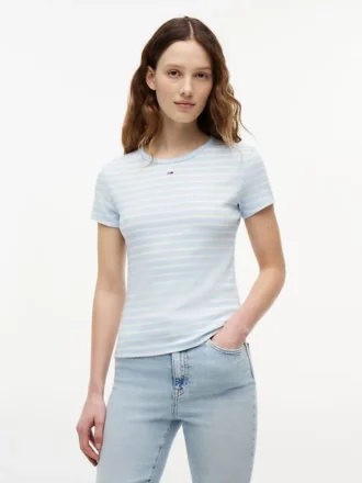 Camisola Tommy Jeans Slim Stretch Ribbed