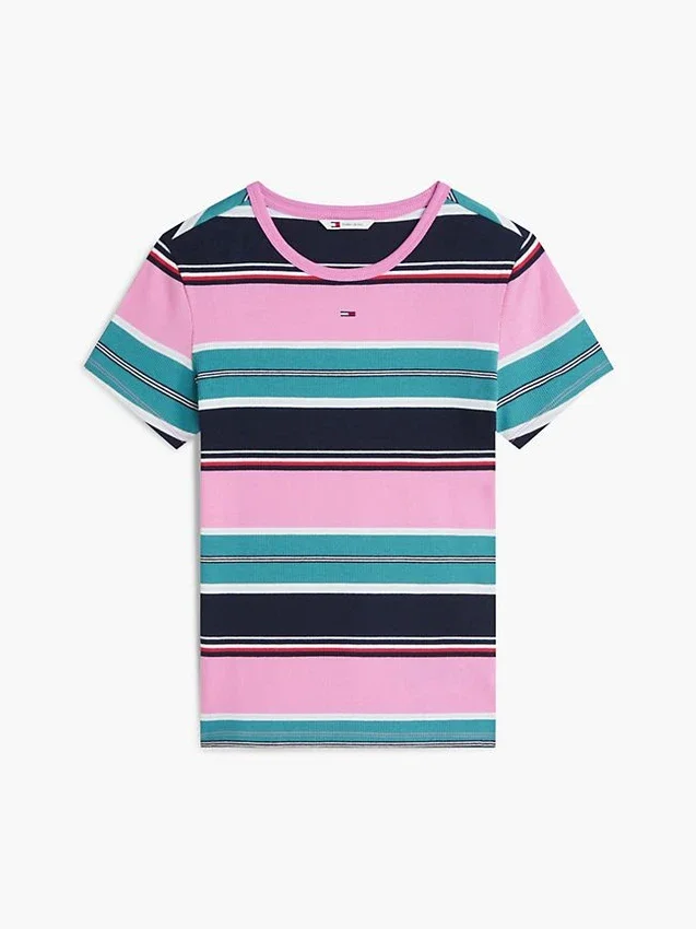 Camisola Tommy Jeans Slim Stretch Ribbed Camisola Tommy Jeans Slim Stretch Ribbed