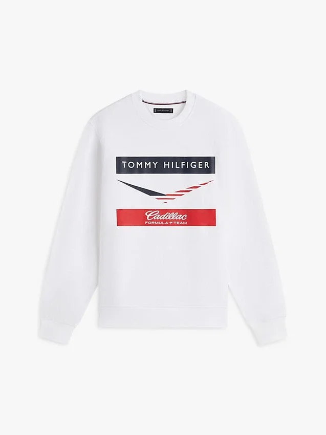 Camisola Tommy x Cadillac F1® Team Chevron Camisola Tommy x Cadillac F1® Team Chevron