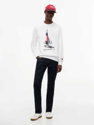 Camisola Tommy x US SailGP Team Boat