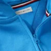 Casaco com capuz e fecho para criança com bandeira tonal Casaco com capuz e fecho para criança com bandeira tonal