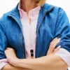Casaco com fecho em chambray da Tommy Jeans