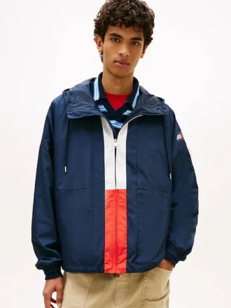 Casaco corta-vento Tommy Jeans Ripstop Chicago