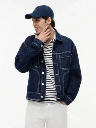 Casaco de ganga Tommy Jeans Dark Wash
